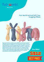 FAIRWORLD Animal Soft Toy Hugging Pillow