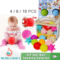 Mums Choice  Elp Soft Touch Ball  Souding and Colorful Baby Chrismas Gift