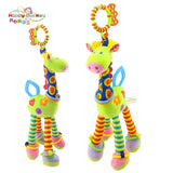 Happy Monkey  baby plush animal toy - Giraffe