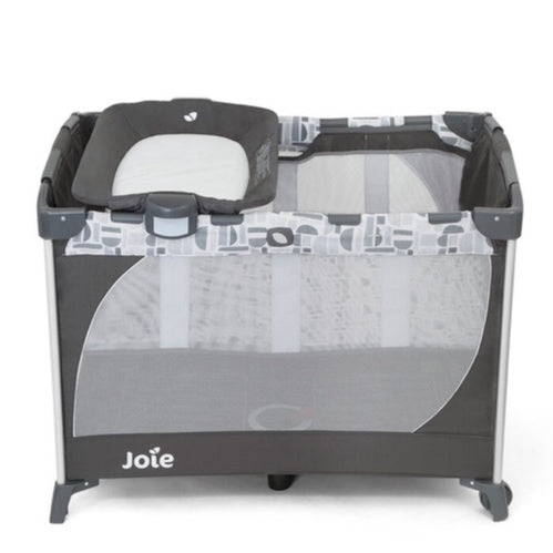 Joie fashion commuter change travel cot mattress size