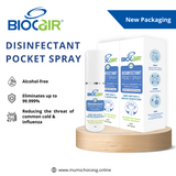 BioCair BC-65  Disinfectant Anti-Bacterial Pocket Spray 50ml  (2 Bottle ) BABY FAST