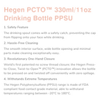 Hegen PCTO™ 330ml/11oz Drinking Bottle PPSU