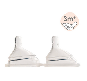 Hegen Teat Medium Flow, 2-Pack (3 to 6 months)