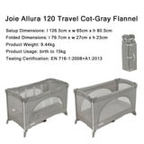Joie Allura 120 Travel Cot / Baby Playpen /Cot