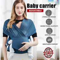 Mums Choice Mesh material Baby Carrier Newborn adjustable Summer Breathable Baby Wrap Carrier Baby Sling Wrap