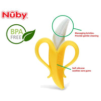 Nuby Nana Nubs Banana Gum Massager 3m+