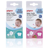 Pigeon Baby Tooth & Gum Wipes Natural 20S