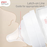 Pigeon [NEW Softouch 3] Nursing Bottle Pp 160ML / 240ML / 330ML Logo