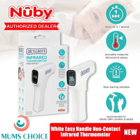 Nuby White Easy Handle Non-Contact Infrared Thermometer