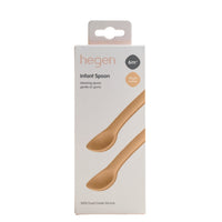 Hegen Infant Spoon Silicone Taupe (2-pack)