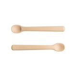 Hegen Infant Spoon Silicone Taupe (2-pack)