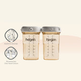 Hegen PCTO™ 240ml/8oz Breast Milk Storage PPSU, 2-Pack