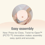 Hegen PCTO™ Manual Breast Pump Kit (SoftSqround™)