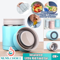 Mums Choice Baby Food Storage Container  Insulated  Little Kid Food Jar