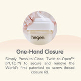 Hegen PCTO™ 150ml/5oz Feeding Bottle PPSU, 2-Pack with Slow Flow Teats (1 to 3 months)