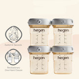 Hegen PCTO™ 150ml/5oz Breast Milk Storage PPSU, 4-Pack