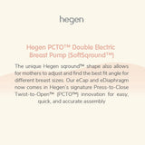 Hegen PCTO™ Double Electric Breast Pump (SoftSqround™) with 2-hour Breast Practices Workshop