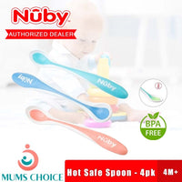 Nuby Hot Safe Spoon - 4pk