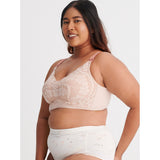 Bmama Plus Size / Big Cup Lace Wireless Nursing Bra - BR7102