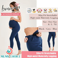 Bmama Slim Fit Stretchable High Waist Maternity Legging