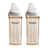 Hegen PCTO™ 330ml/11oz Feeding Bottle PPSU, 2-Pack with Fast Flow Teats (6 months and beyond)