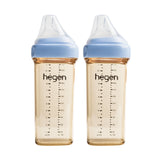 Hegen PCTO™ 330ml/11oz Feeding Bottle PPSU, 2-Pack with Fast Flow Teats (6 months and beyond)