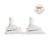 Hegen PCTO™ 150ml/5oz Feeding Bottle PPSU, 2-Pack with Slow Flow Teats (1 to 3 months)