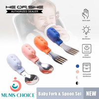 Heorshe Baby Fork and Spoon Set