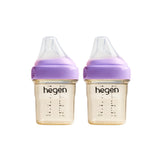 Hegen PCTO™ 150ml/5oz Feeding Bottle PPSU, 2-Pack with Slow Flow Teats (1 to 3 months)