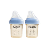 Hegen PCTO™ 150ml/5oz Feeding Bottle PPSU, 2-Pack with Slow Flow Teats (1 to 3 months)