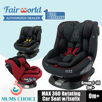 Fairworld MAX 360 Rotating Car Seat With Isofix BC 619