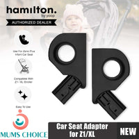 Hamilton Zeno Plus Car Seat Adapter for Z1/XL Stroller Accessories