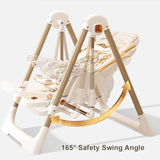 Mums Choice 2 In 1 High Chair With Swing