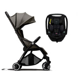 Hamilton X1 Plus Travel System (Stroller + Zeno Plus Infant Car Seat - Black)