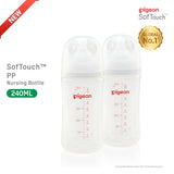 Pigeon [NEW Softouch 3] Nursing Bottle Pp 160ML / 240ML / 330ML Logo