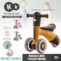 Kinderkraft Balance Bike Tricycle Minibi