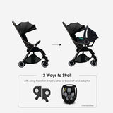 Hamilton X1 Plus Travel System (Stroller + Zeno Plus Infant Car Seat - Black)