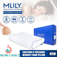 MLILY Contour 0-Pressure Memory Foam Pillow