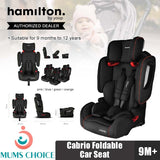 Hamilton Cabrio Child Safety Car Seat ( MagicFold car seat )