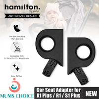 Hamilton Zeno Plus Car Seat Adapter for X1 Plus / R1 / S1 Plus Stroller Accessories