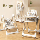 Mums Choice 2 In 1 High Chair With Swing