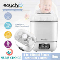 Isa Uchi 4-in-1 Digital Steam Sterilizer & Dryer | 1 Year Warranty