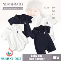 Nemobaby Polo T Baby Boy Romper Cloth