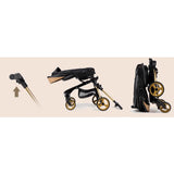 Kinderkraft ANTAEUS TRIKE STROLLER - Black